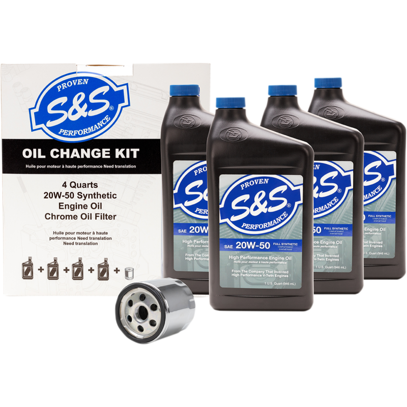 S&S OIL CHANGE KIT TWIN CAM