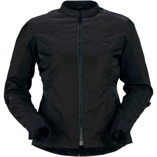 JACKET WMN ZEPHYR BLK 2X