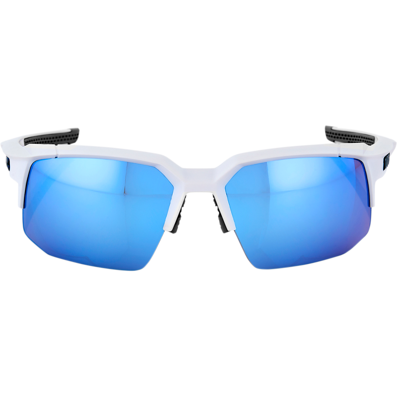 SPEEDCOUPE MATTE WHITE W/ HIPER ICEBERG BLUE MIRROR LENS