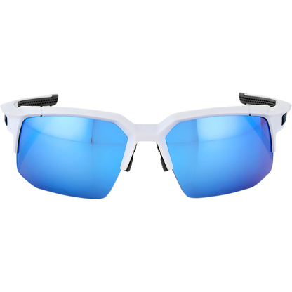 SPEEDCOUPE MATTE WHITE W/ HIPER ICEBERG BLUE MIRROR LENS