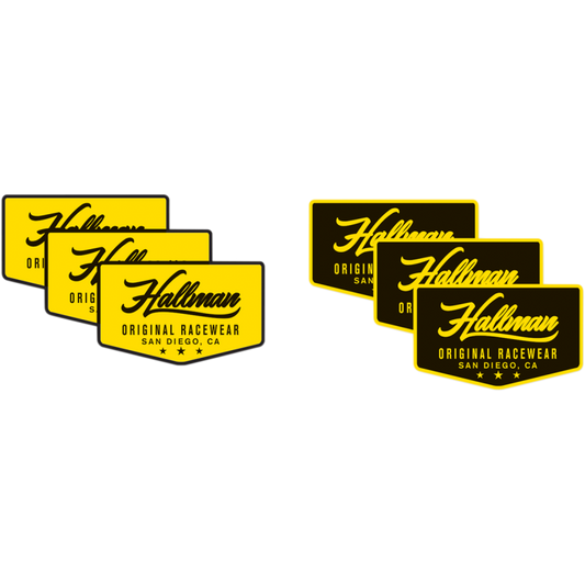 DECAL S18 HALLMAN 6PK