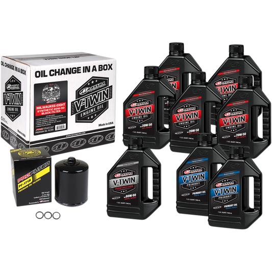 KIT OIL CHANGE SYN MIL 8 BLK