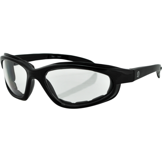 ARIZONA SHINY BLK FRAME CLEAR LENS