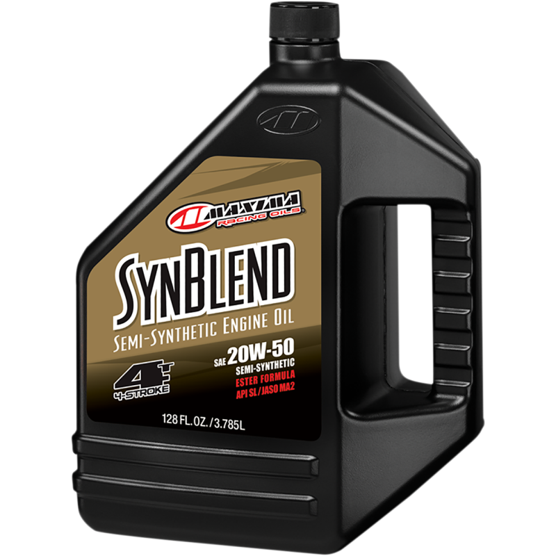 MAXUM4 SYNTHETIC BLEND 20W50 128OZ/3.8L