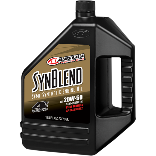 MAXUM4 SYNTHETIC BLEND 20W50 128OZ/3.8L