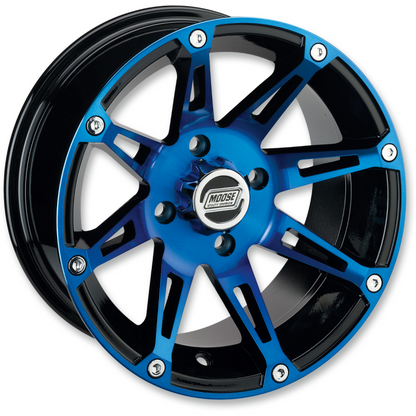 TYPE 387X 14X7 4/156 4+3 MACHINED W/BLACK-BLUE