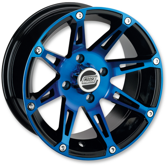 TYPE 387X 14X7 4/156 4+3 MACHINED W/BLACK-BLUE