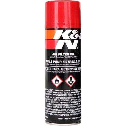 6.5 OZ AEROSOL FILTERCHARGER OIL K&N