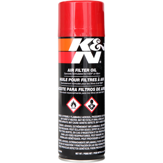 6.5 OZ AEROSOL FILTERCHARGER OIL K&N