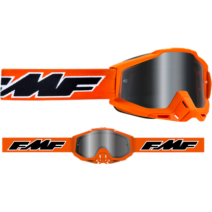 FMF POWERBOMB SAND GOGGLE ROCKET ORANGE - SMOKE LENS