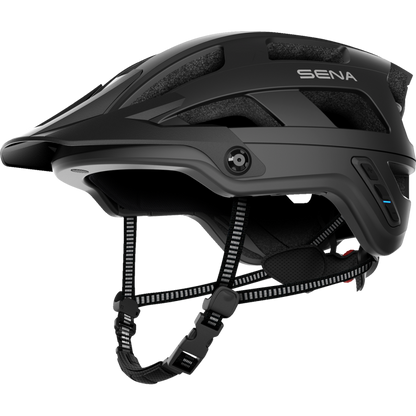 M1 EVO SENA  MTB HELMET MATT BLACK M SIZE