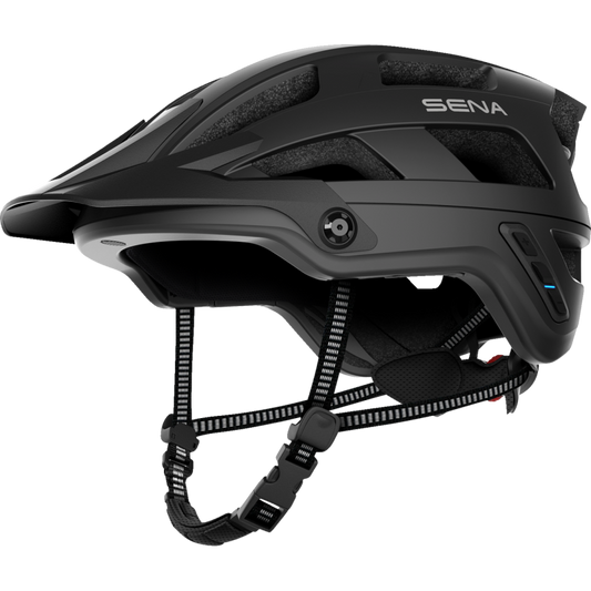 M1 EVO SENA  MTB HELMET MATT BLACK M SIZE