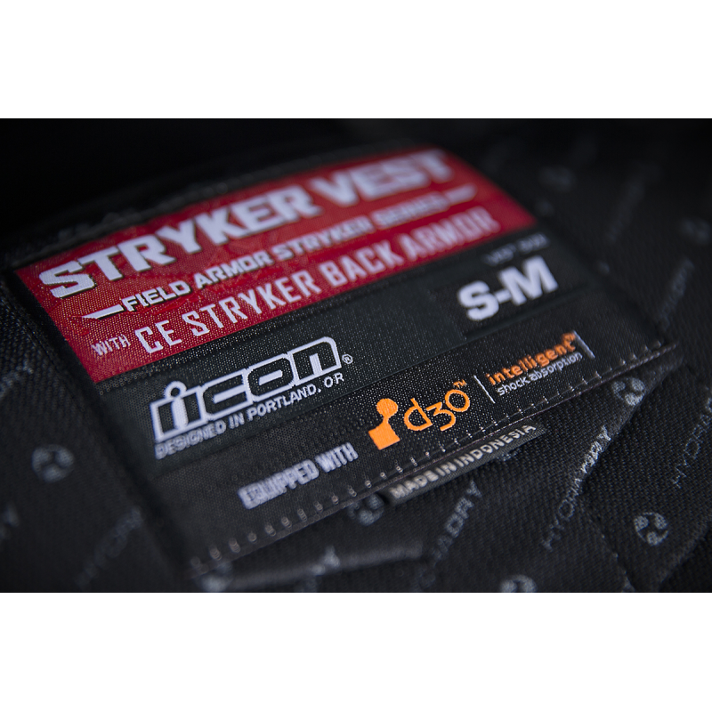 VEST STRYKER BLACK L/XL