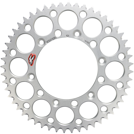 RENTHAL SPROCKET 123U-520-52 SILVER