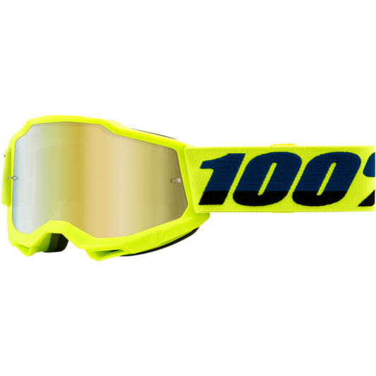 ACCURI 2 YOUTH GOGGLE YELLOW - MIRROR GOLD LENS