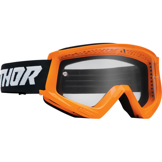 GOGGLE CMBT RACR FL OR/BK