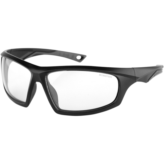 VAST SUNGLASS MATTE BLACK  CLEAR LENS ANTI-FOG