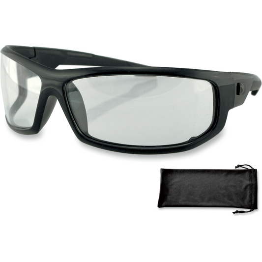 AXL BLK FRAME ANTI-FOG CLEAR LENSES