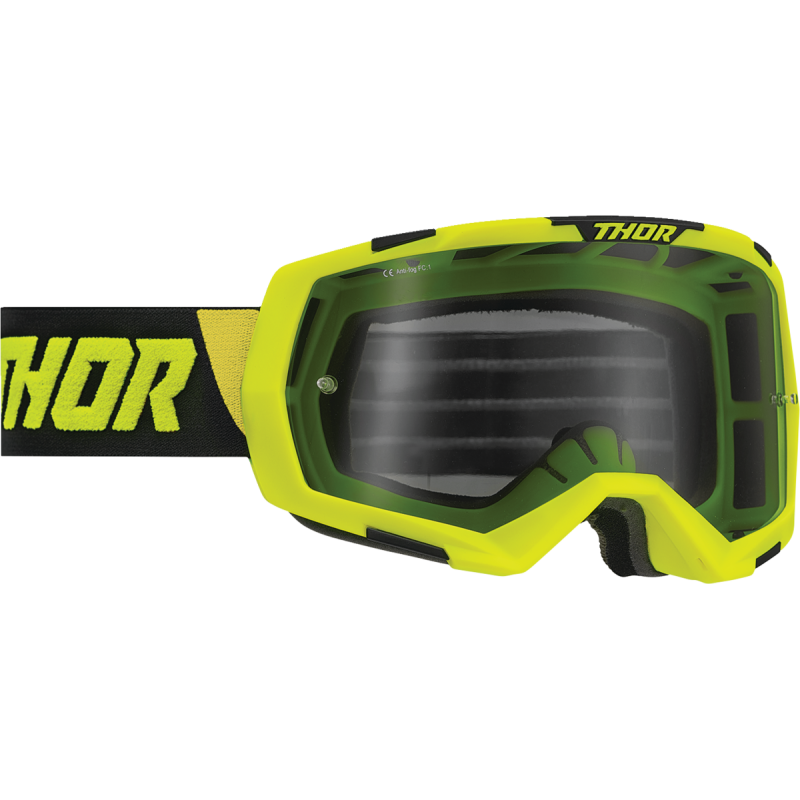 GOGGLE REGIMENT LIME/BK