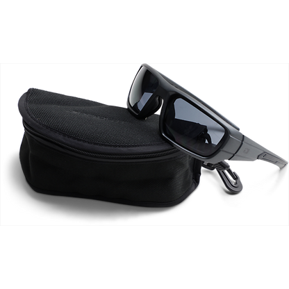 MISSION BALLISTIC SUNGLASS MATTE GRAY SMOKED LENS