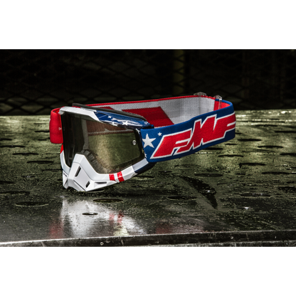 FMF POWERBOMB GOGGLE US OF A - CLEAR LENS