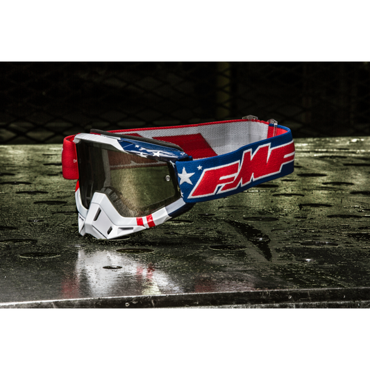 FMF POWERBOMB GOGGLE US OF A - CLEAR LENS