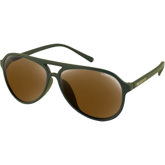 SUNGLS MAVERICK MAT OLIVE