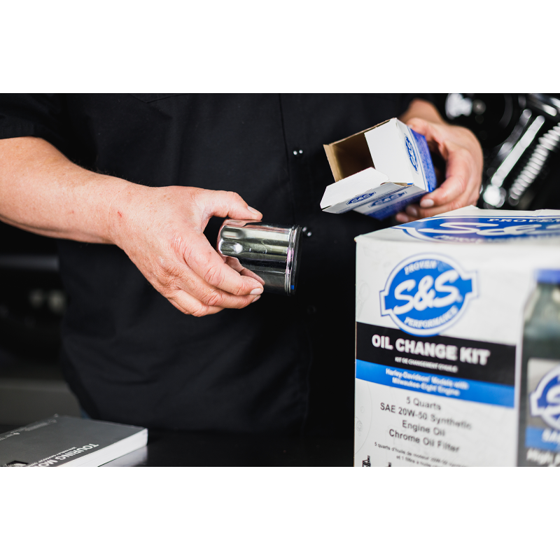 S&S OIL CHANGE KIT M8