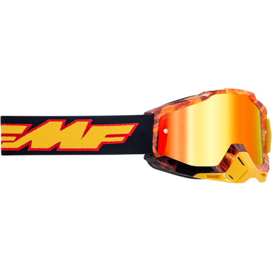 FMF POWERBOMB YOUTH GOGGLE SPARK - MIRROR RED LENS