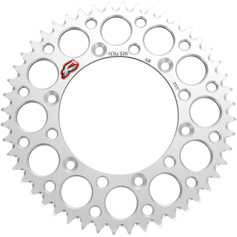 RENTHAL SPROCKET 123U-520-48 SILVER