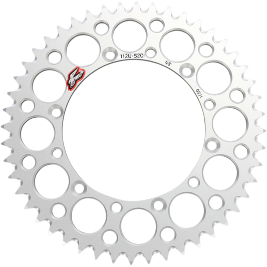 RENTHAL SPROCKET 112U-520-48 SILVER