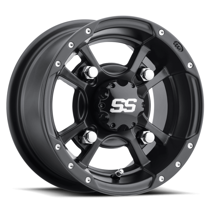 SS112 SPORT WHEEL 10X5 4/144 3.2 FRONT MATTE-BLACK