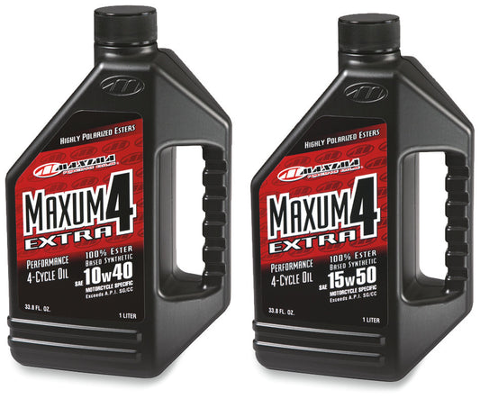 MAXUM4 EXTRA 100% SYN 10W40 128OZ/3.8L