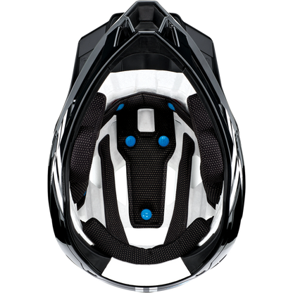 TRAJECTA HELMET W FIDLOCK BLACK/WHITE XL