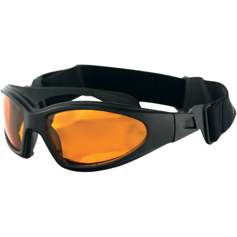 GXR BLACK FRAME ANTIFOG AMBER LENSES