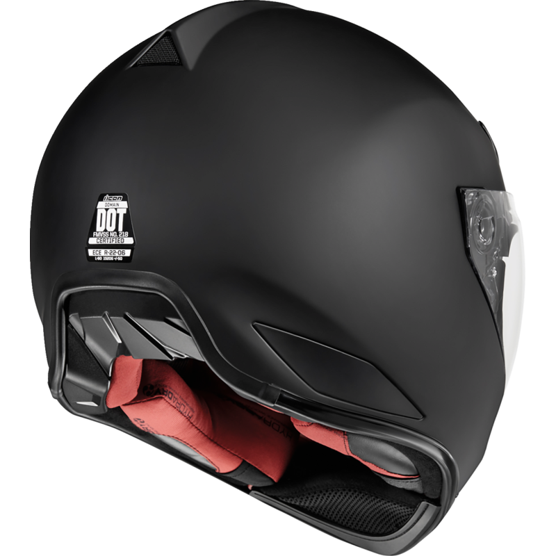 HELMET DOMN RUB BK LG