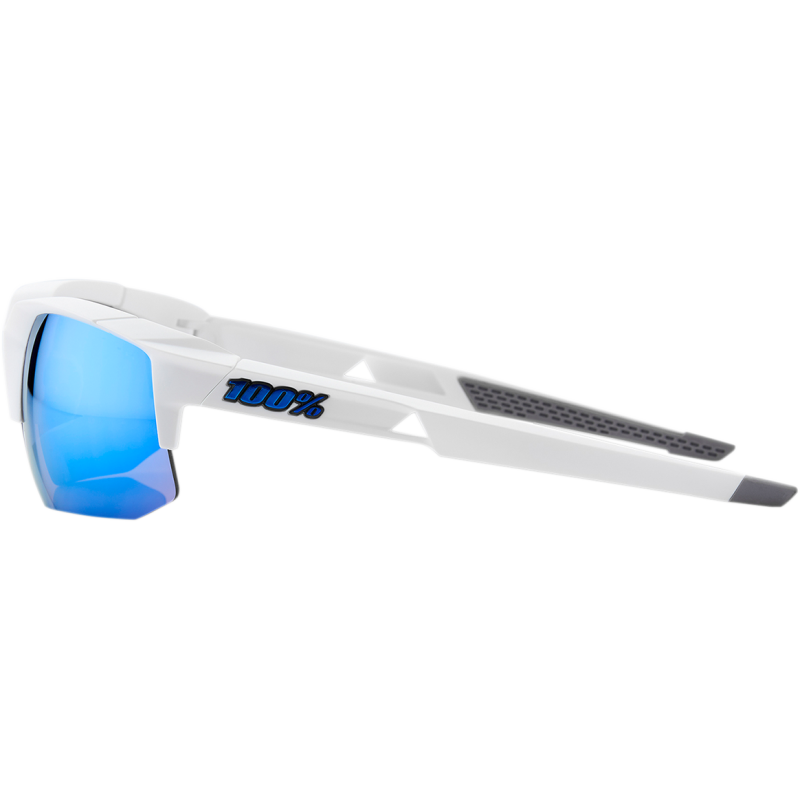 SPEEDCOUPE MATTE WHITE W/ HIPER ICEBERG BLUE MIRROR LENS