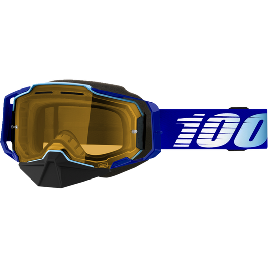 ARMEGA SNOWMOBILE GOGGLE ROYAL - YELLOW LENS