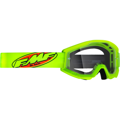 FMF POWERCORE GOGGLE CORE YELLOW - CLEAR LENS