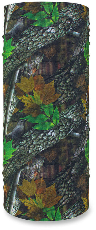 MOTLEY TUBE POLYESTER FOREST CAMO