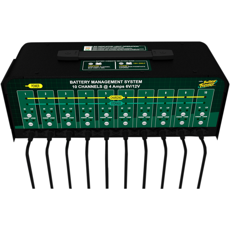 10 BANK CHARG.12V/6V 4A