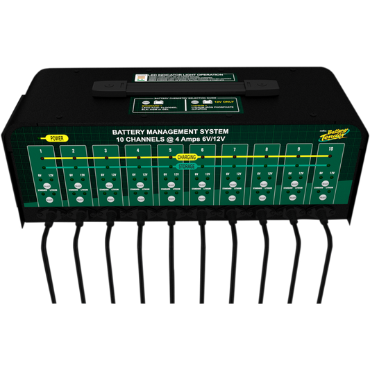 10 BANK CHARG.12V/6V 4A