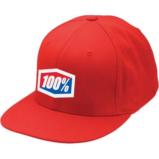 OFFICIAL J-FIT FLEXFIT HAT RED SM/MD