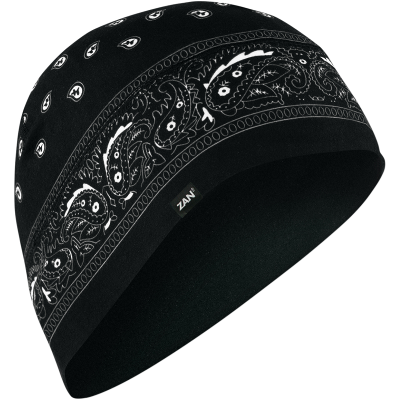 HELMET LINER/BEANIE SPORTFLEX SERIES BLACK PAISLEY