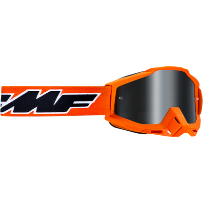 FMF POWERBOMB SAND GOGGLE ROCKET ORANGE - SMOKE LENS