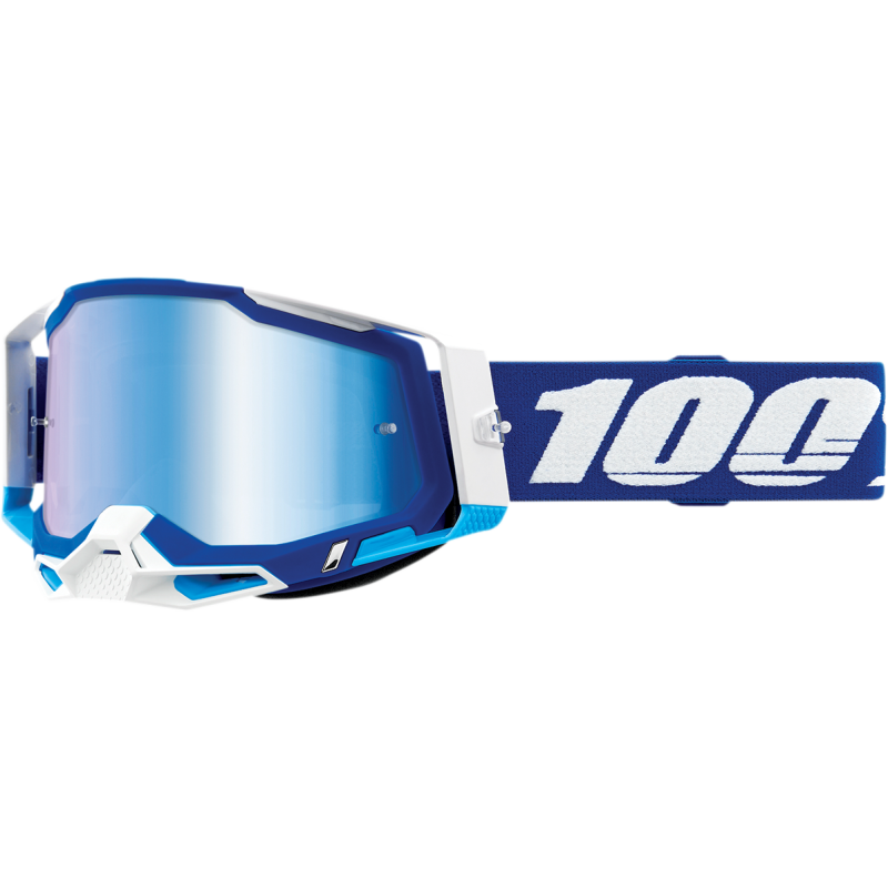 RACECRAFT 2 GOGGLE BLUE - MIRROR BLUE LENS