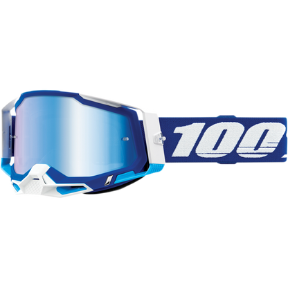 RACECRAFT 2 GOGGLE BLUE - MIRROR BLUE LENS