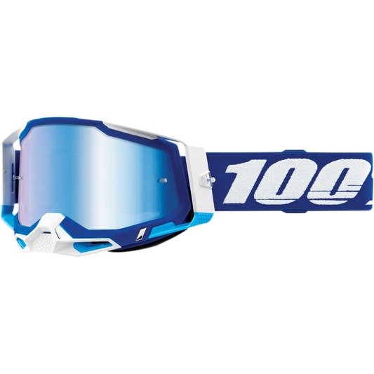 RACECRAFT 2 GOGGLE BLUE - MIRROR BLUE LENS