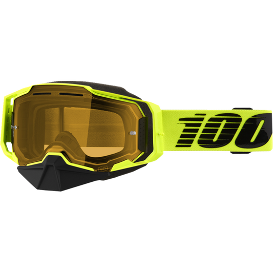 ARMEGA SNOWMOBILE GOGGLE NUCLEAR CITRUS - YELLOW LENS