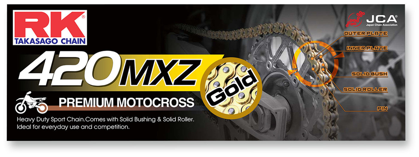 GB420MXZx134 GOLD HEAVY DUTY CHAIN (RK)